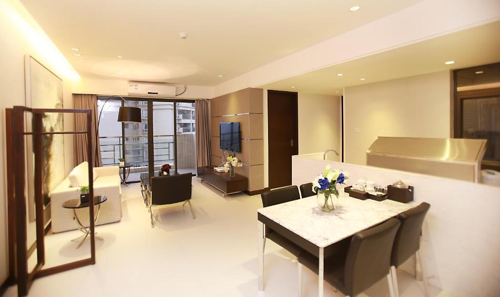 Xcellent International Serviced Apartment Guangzhou Luaran gambar