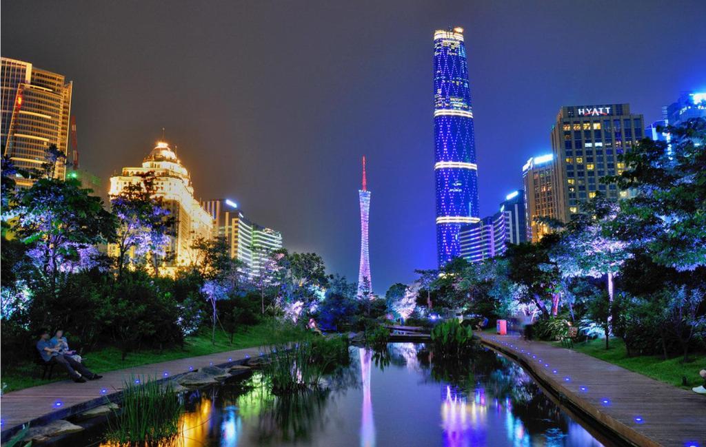 Xcellent International Serviced Apartment Guangzhou Luaran gambar