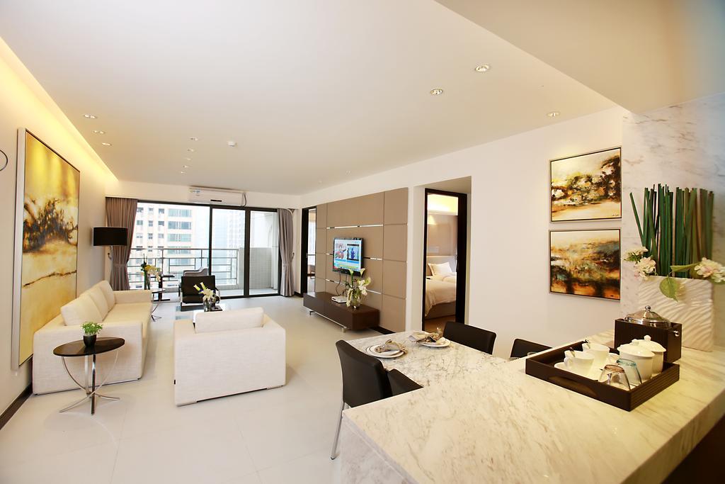 Xcellent International Serviced Apartment Guangzhou Luaran gambar