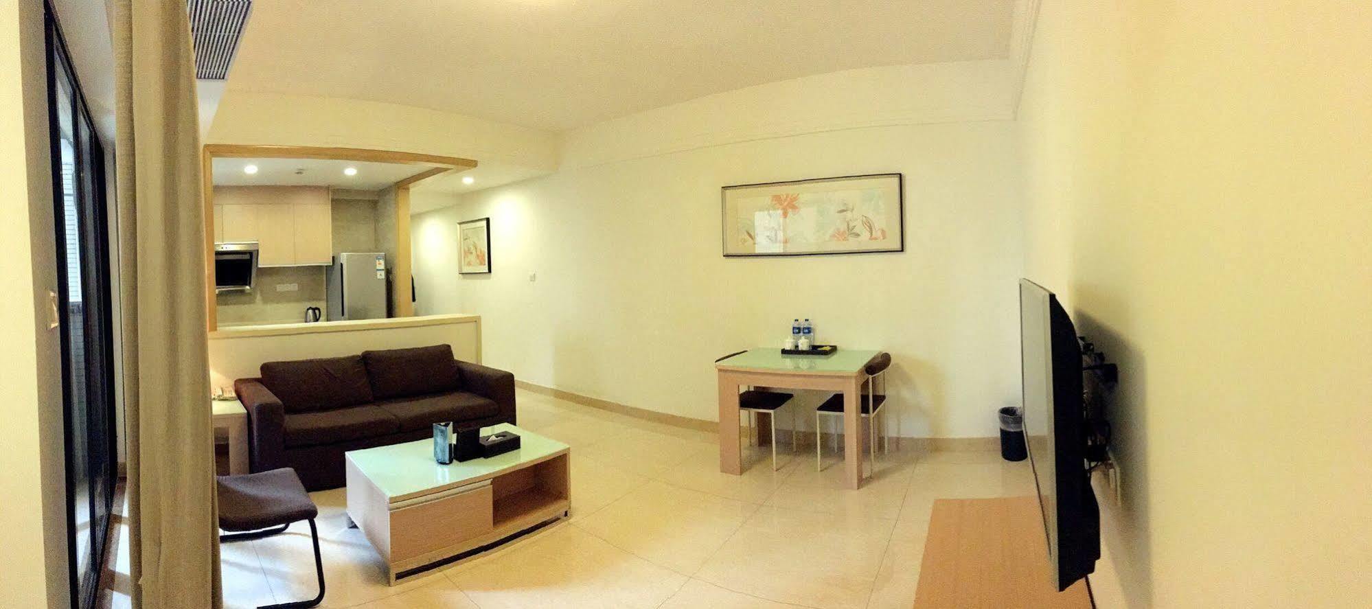 Xcellent International Serviced Apartment Guangzhou Luaran gambar