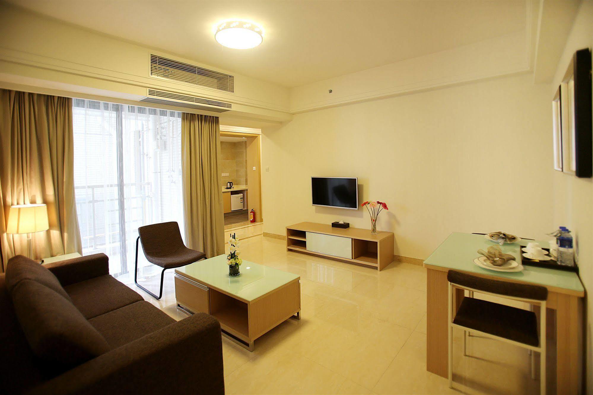 Xcellent International Serviced Apartment Guangzhou Luaran gambar