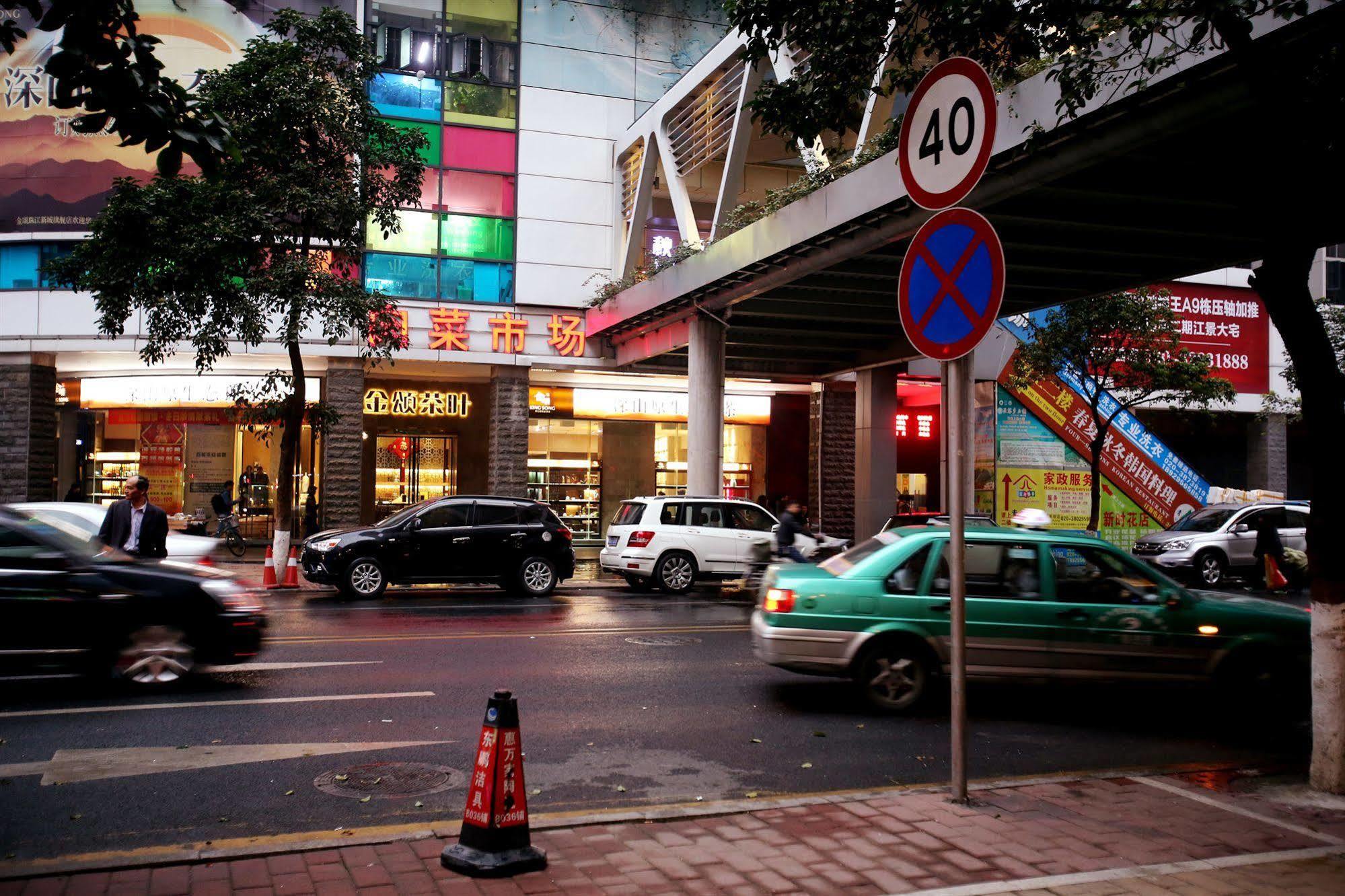 Xcellent International Serviced Apartment Guangzhou Luaran gambar
