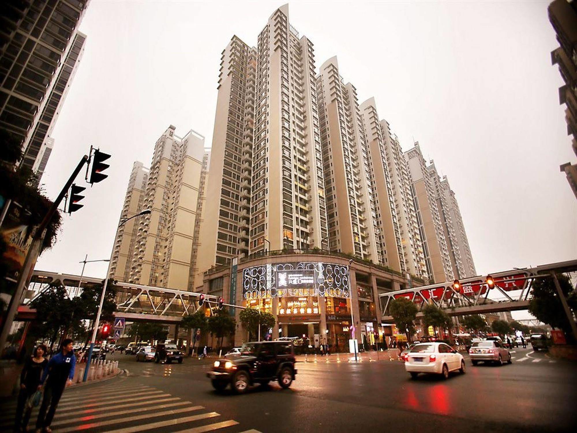 Xcellent International Serviced Apartment Guangzhou Luaran gambar